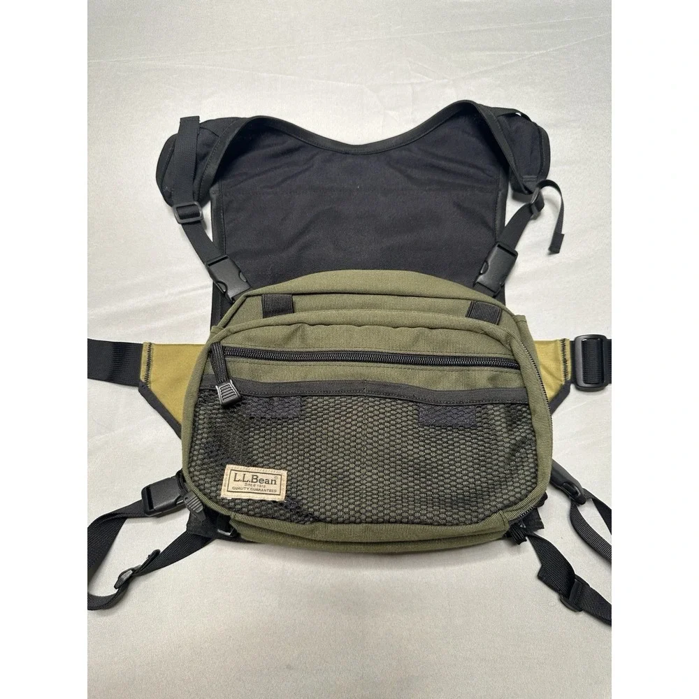 L.L. Bean Fly Fishing Pack Combo Outdoors Gear Hiking Birding Storage Vintage
